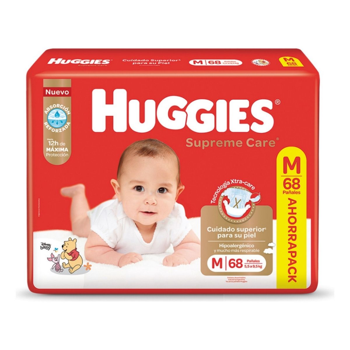 Pañales Huggies Supreme Care