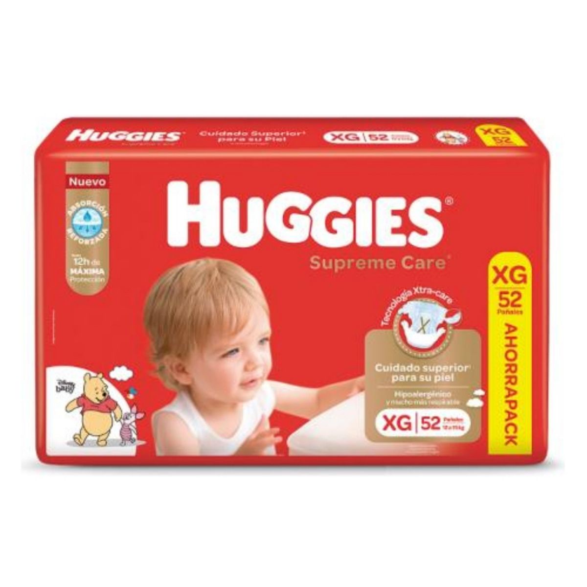 Pañales Huggies Supreme Care