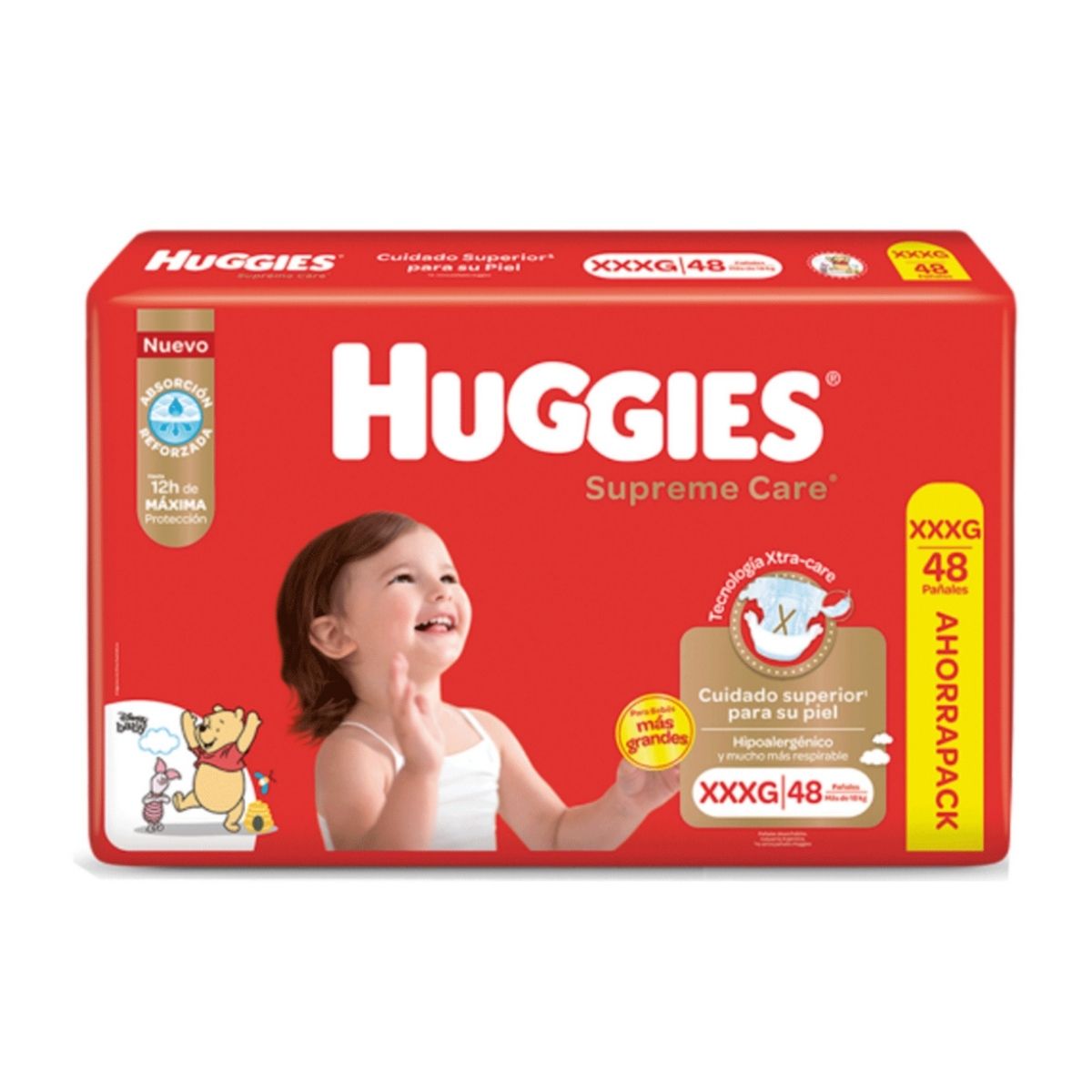 Pañales Huggies Supreme Care