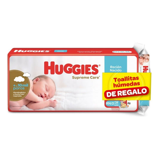 Pañales Huggies Supreme Care