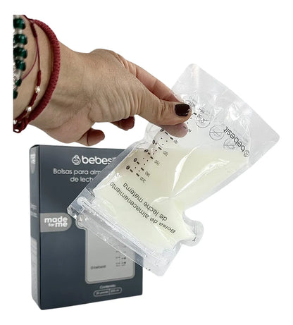 Bolsas De Alamcenamineto De Leche Materna 200 Ml X30 Bebesit